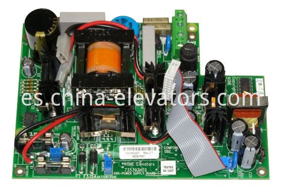Tablero de fuente de alimentación Kone Lift KM735390G01 KONE Lift Power Supply Board KM735390G01
